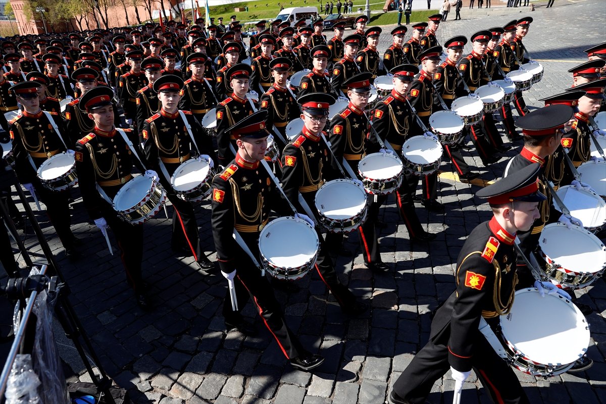 Rehearsal of military parade in Moscow #8