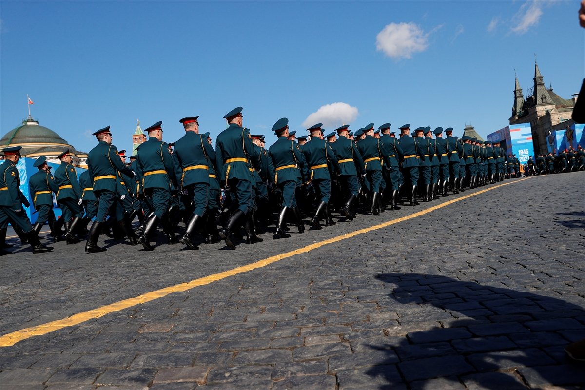 Moskova da askeri geçit töreninin provası #7