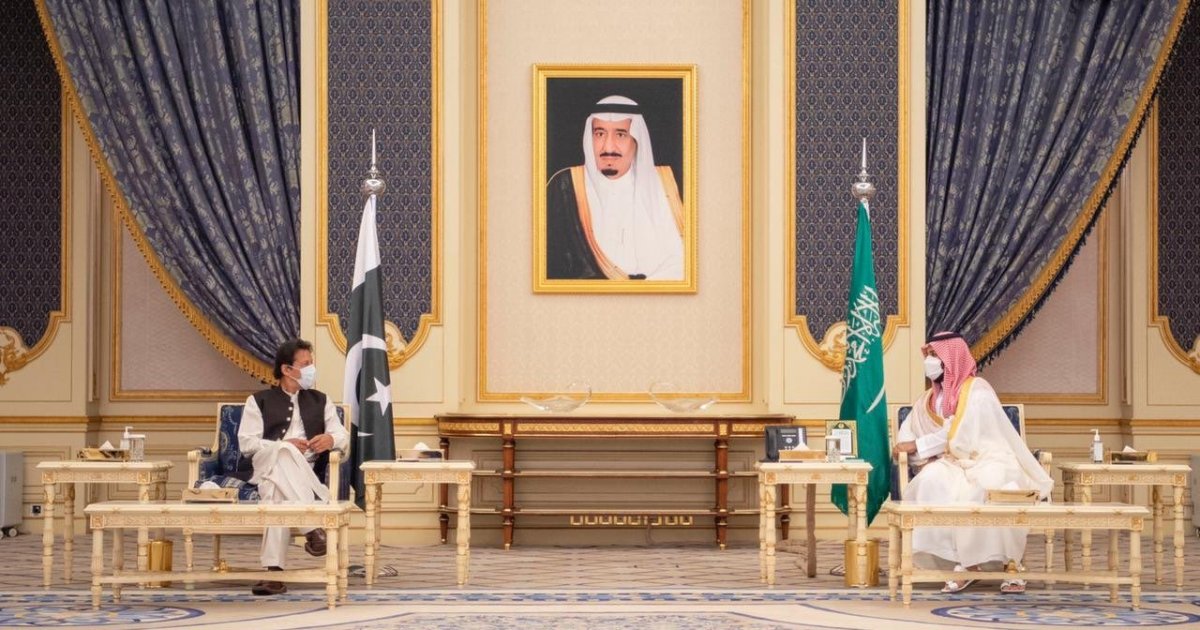 Imran Khan met with Saudi Arabian Crown Prince Salman #2