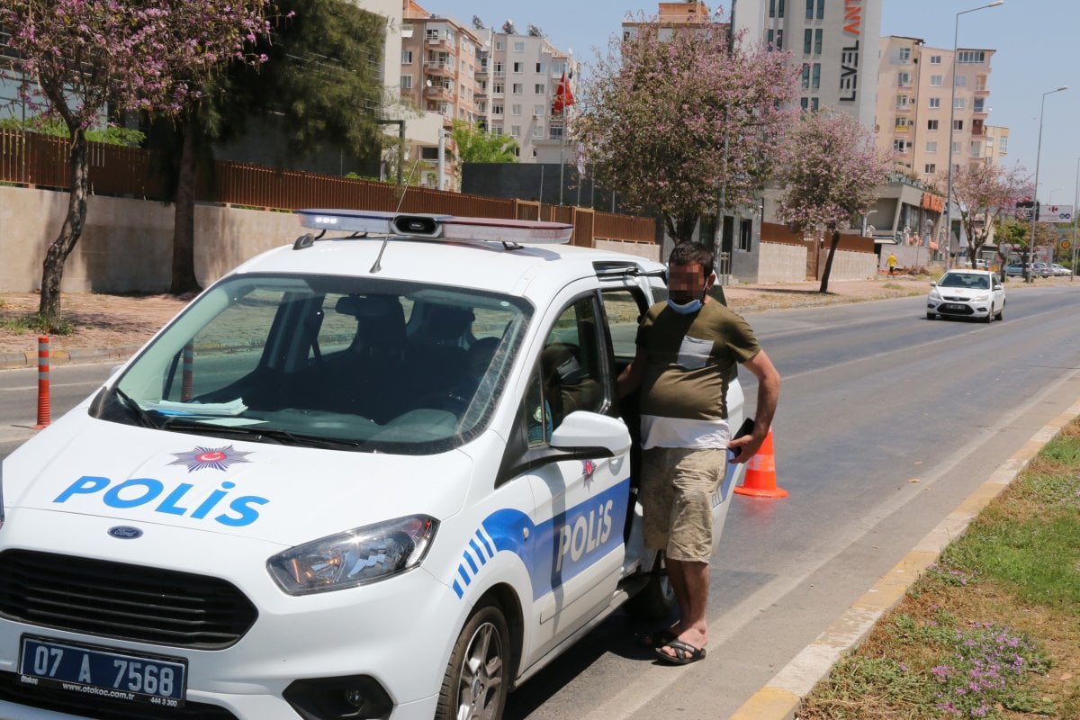Antalya da refüje çıkan alkollü sürücü: Hatalı ben değilim #4