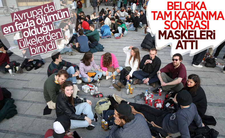 Belçika'da 7 ay sonra yasaklar kalktı