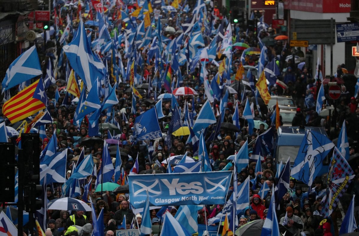 İskoçya da seçimlerin galibi bağımsızlık anlıları #5