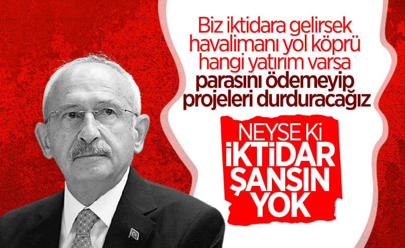 Kemal Kılıçdaroğlu&#39;ndan Kanal İstanbul tehdidi