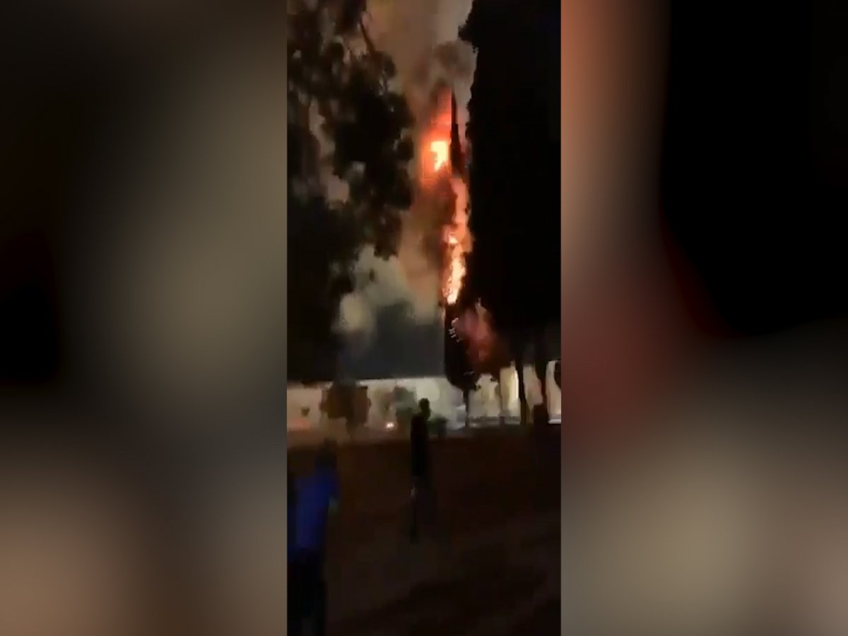 Israelis watched the fire in Al-Aqsa Mosque with joy #1