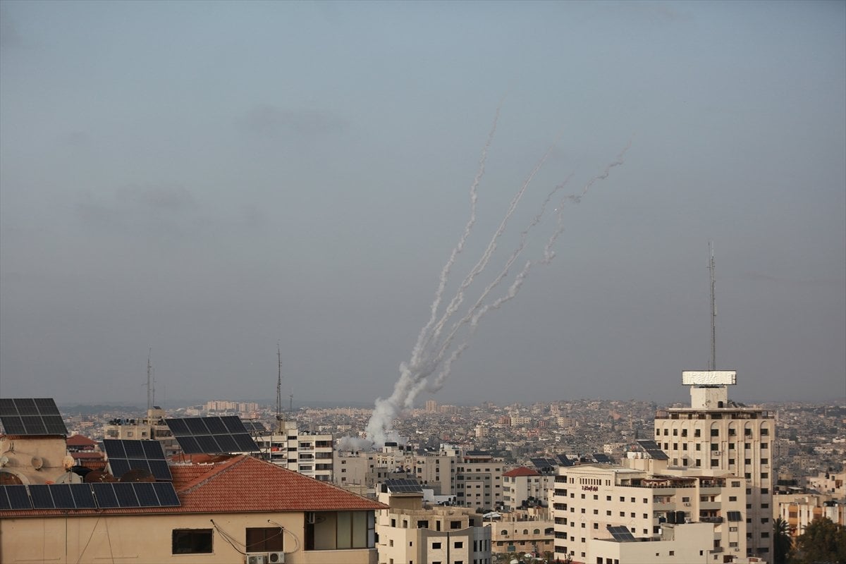 Rockets fired from Gaza to West Jerusalem #3