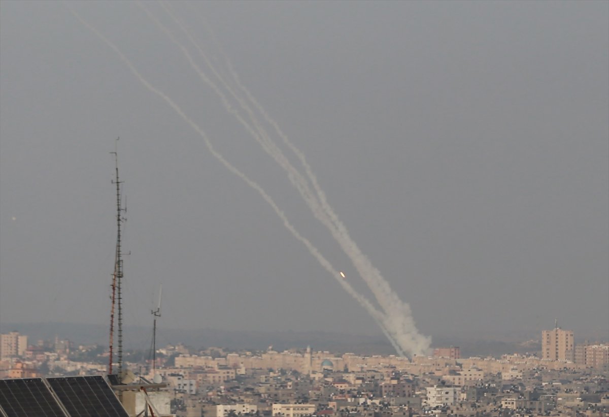 Rockets fired from Gaza to West Jerusalem #4