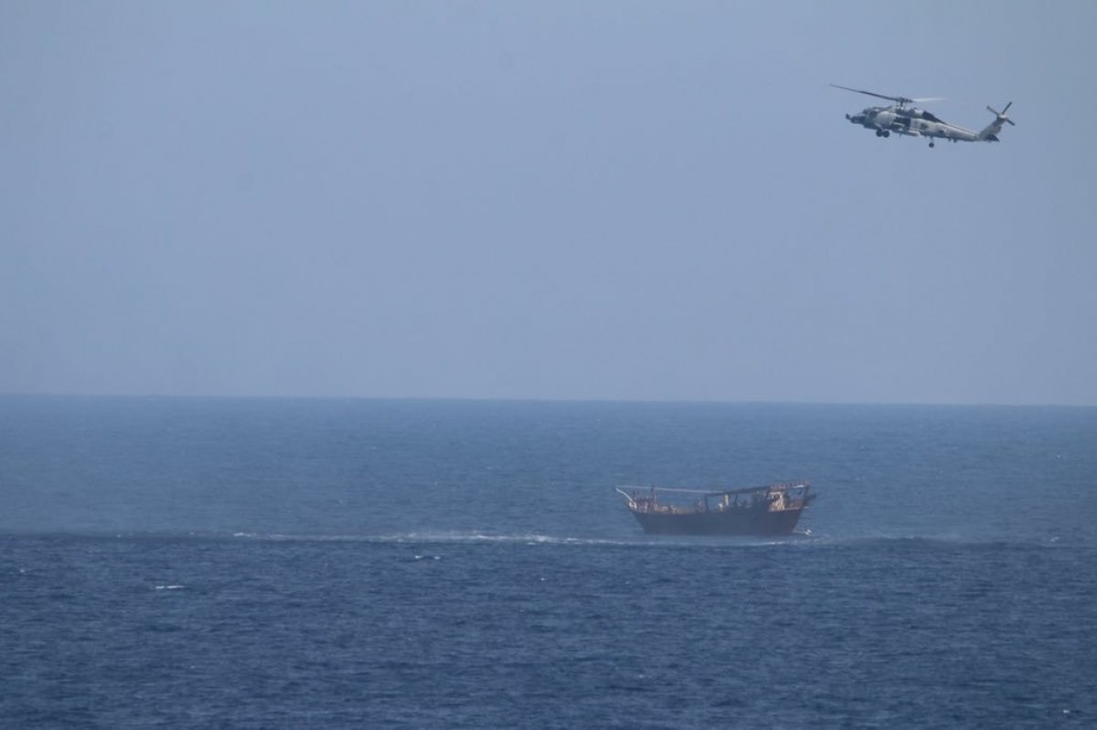 US seizes ship loaded with weapons in Arabian Sea #3