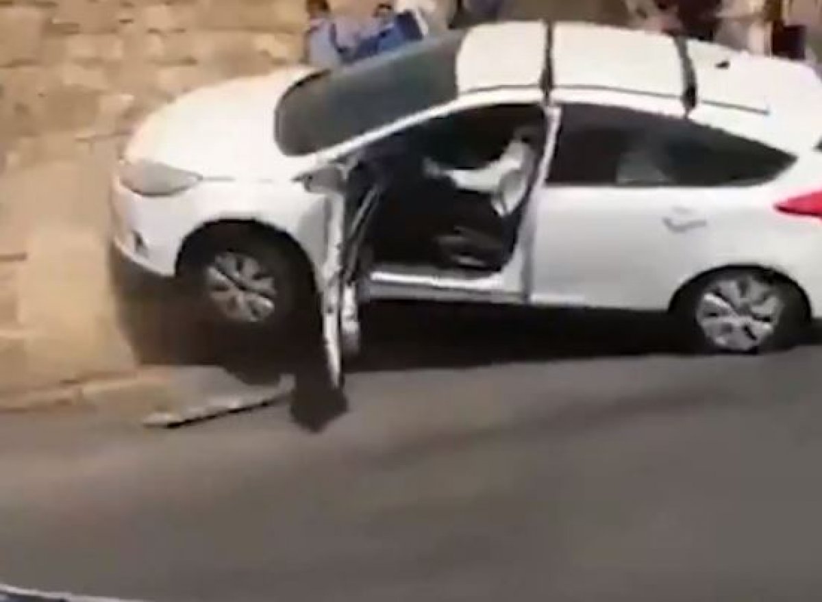 Israeli settler crushes Palestinians in Jerusalem #2