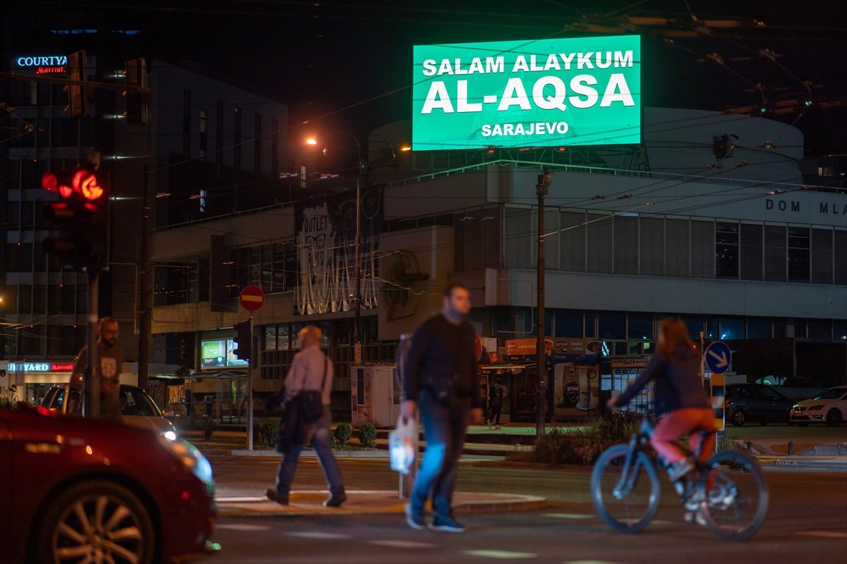 Salam Aleykum Masjid al-Aqsa message from Bosnia and Herzegovina to the Palestinians #2