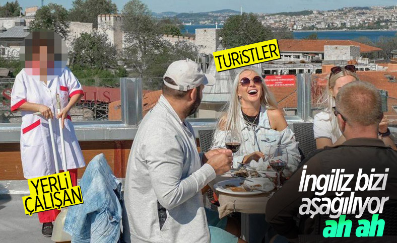 BBC Türkçe, tam kapanmada turistlere hizmet eden personele dikkat çekti