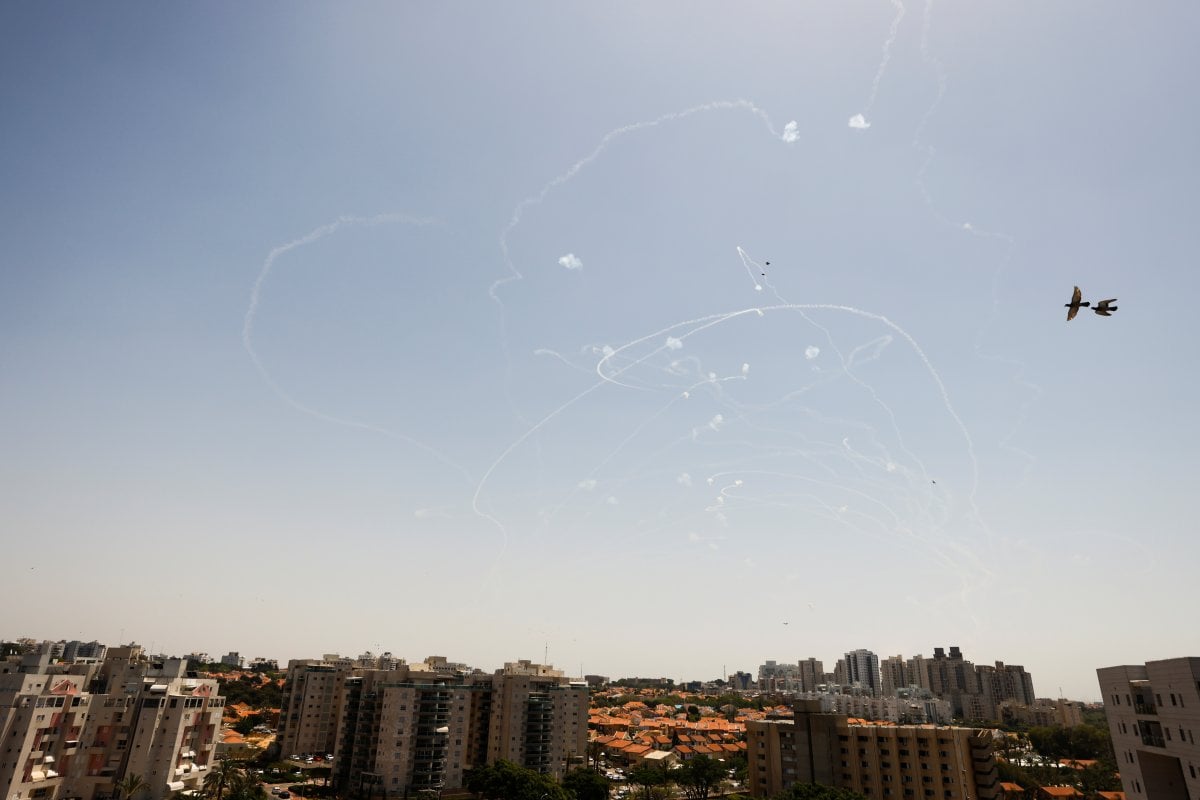 İsrail, Gazze Şeridi nden atılan roketlerin bilançosunu paylaştı #10