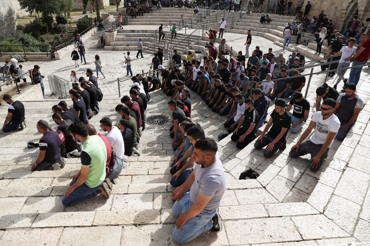 İsrail, 3 dinin kutsal gördüğü Kudüs te terör estiriyor #5