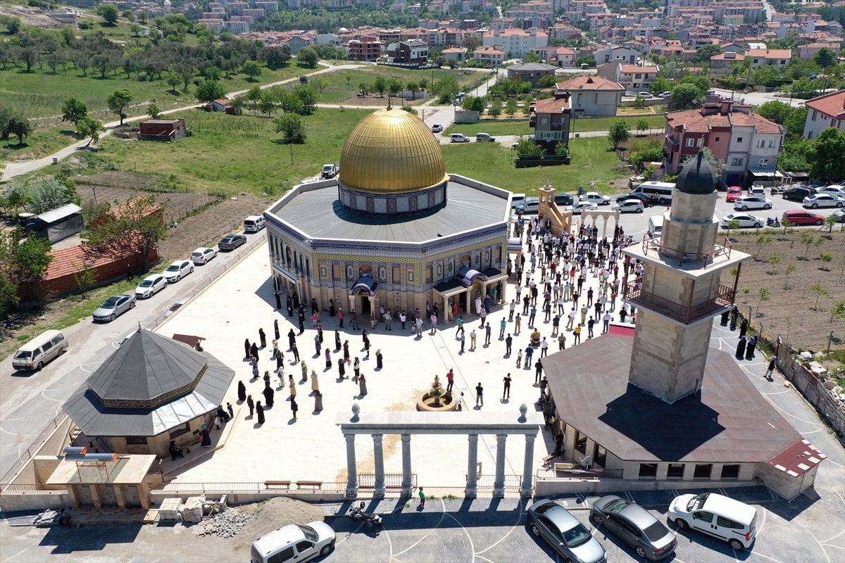 Balıkesir deki Kudüs Camii nde İsrail e tepki #1