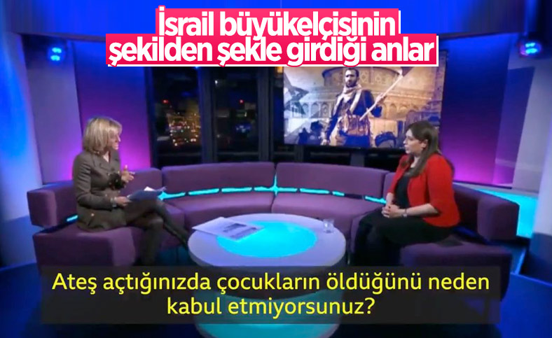 BBC sunucusundan İsrailli büyükelçiye: Neden çocukları öldürüyorsunuz