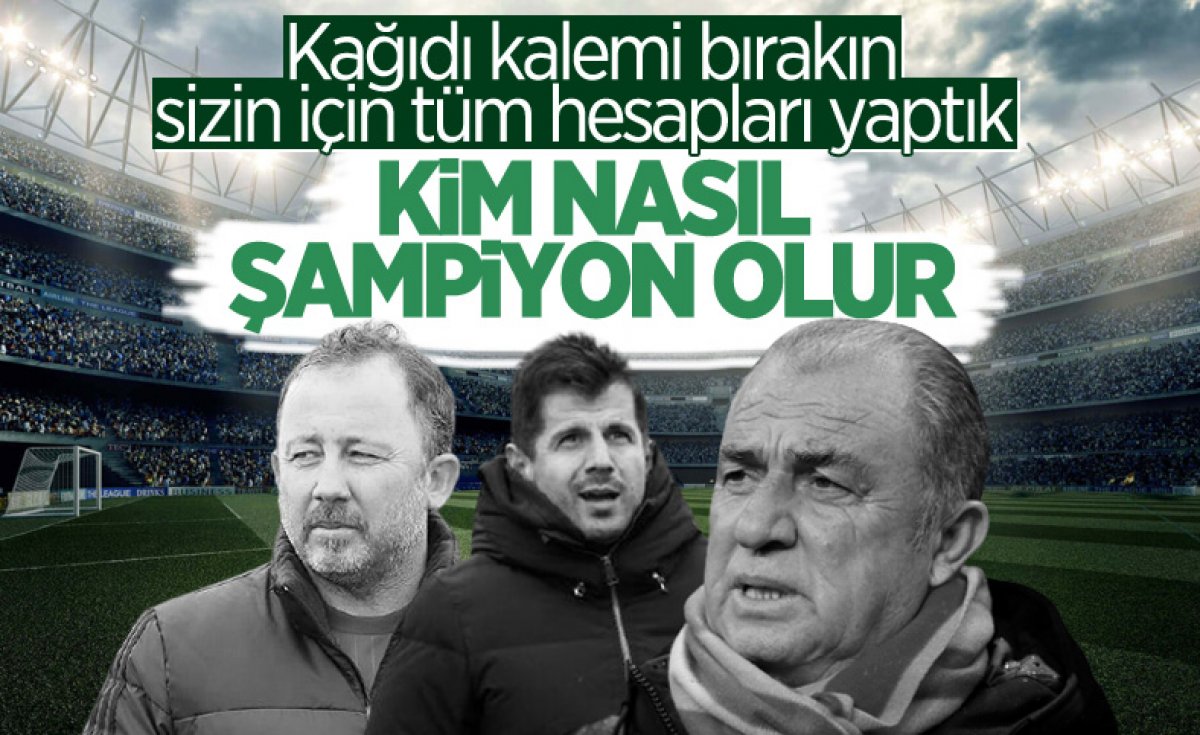 Süper Lig de şampiyonluk yarışı #4