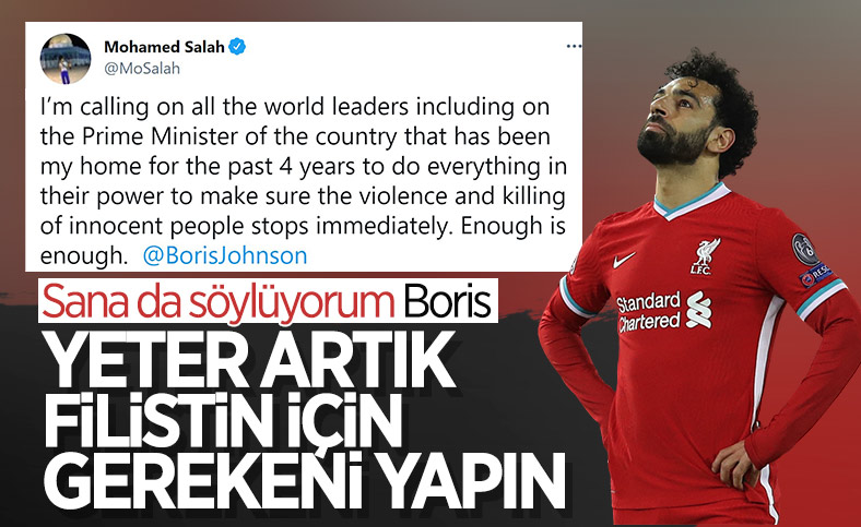 Muhammed Salah'tan Filistin paylaşımı: Yeter artık
