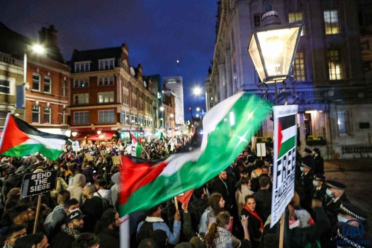 Masjid al-Aqsa protest in London #3