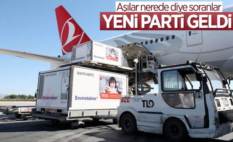 Sinovac'ın koronavirüs aşılarını taşıyan uçak Türkiye'ye ulaştı