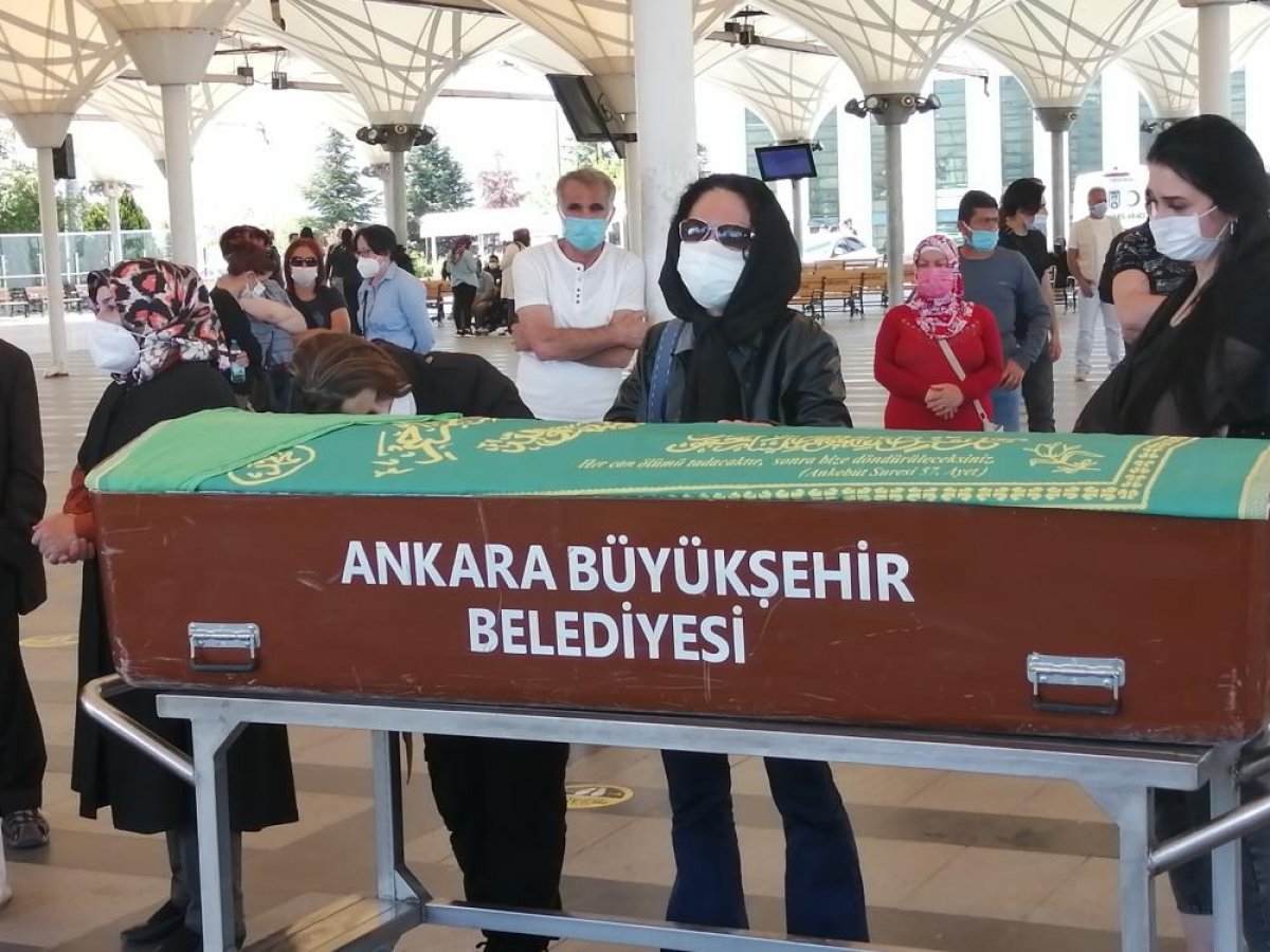 Ankara da eşi tarafından öldürülen doktor toprağa verildi  #3