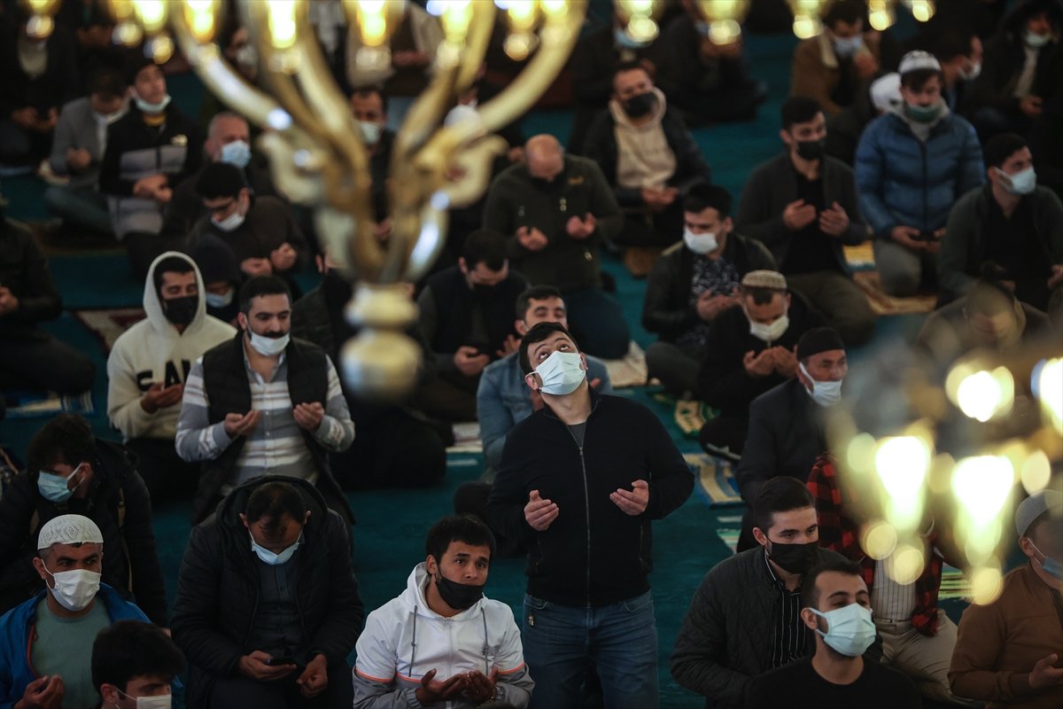 Eid prayer in Hagia Sophia Mosque #5