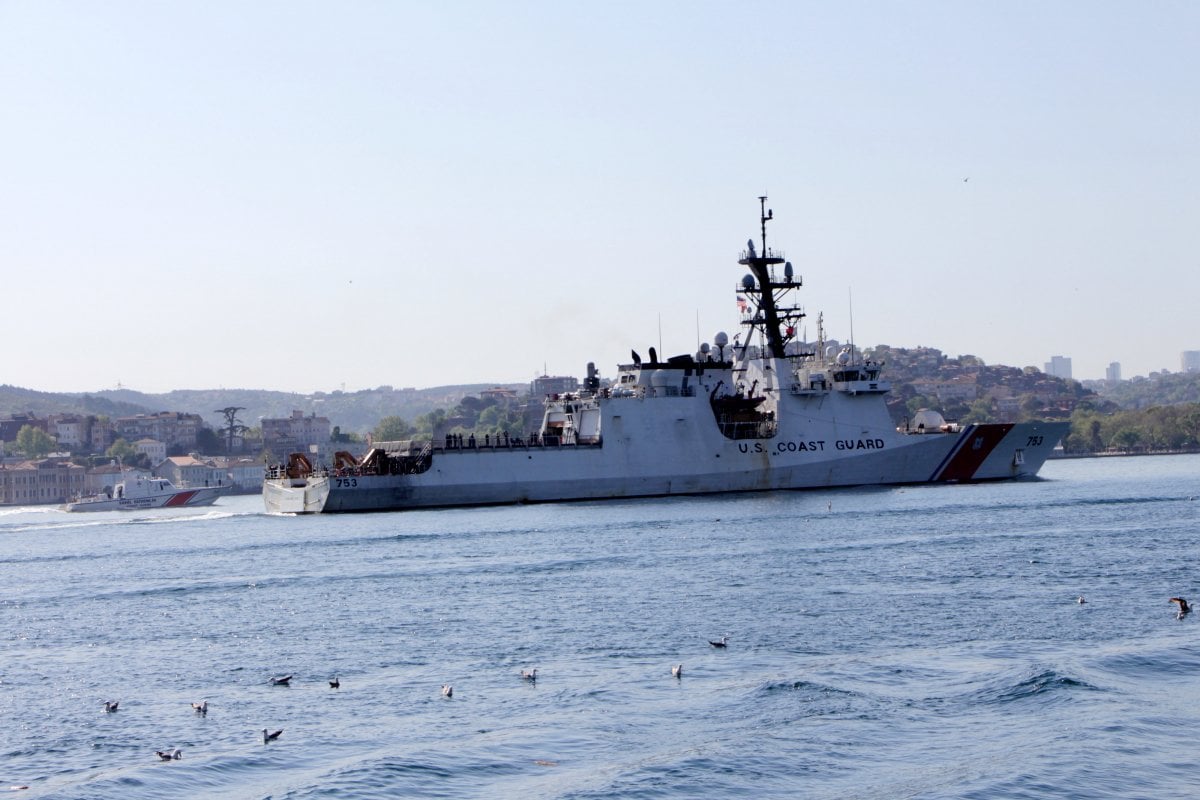 ABD gemisi Karadeniz den ayrıldı #3
