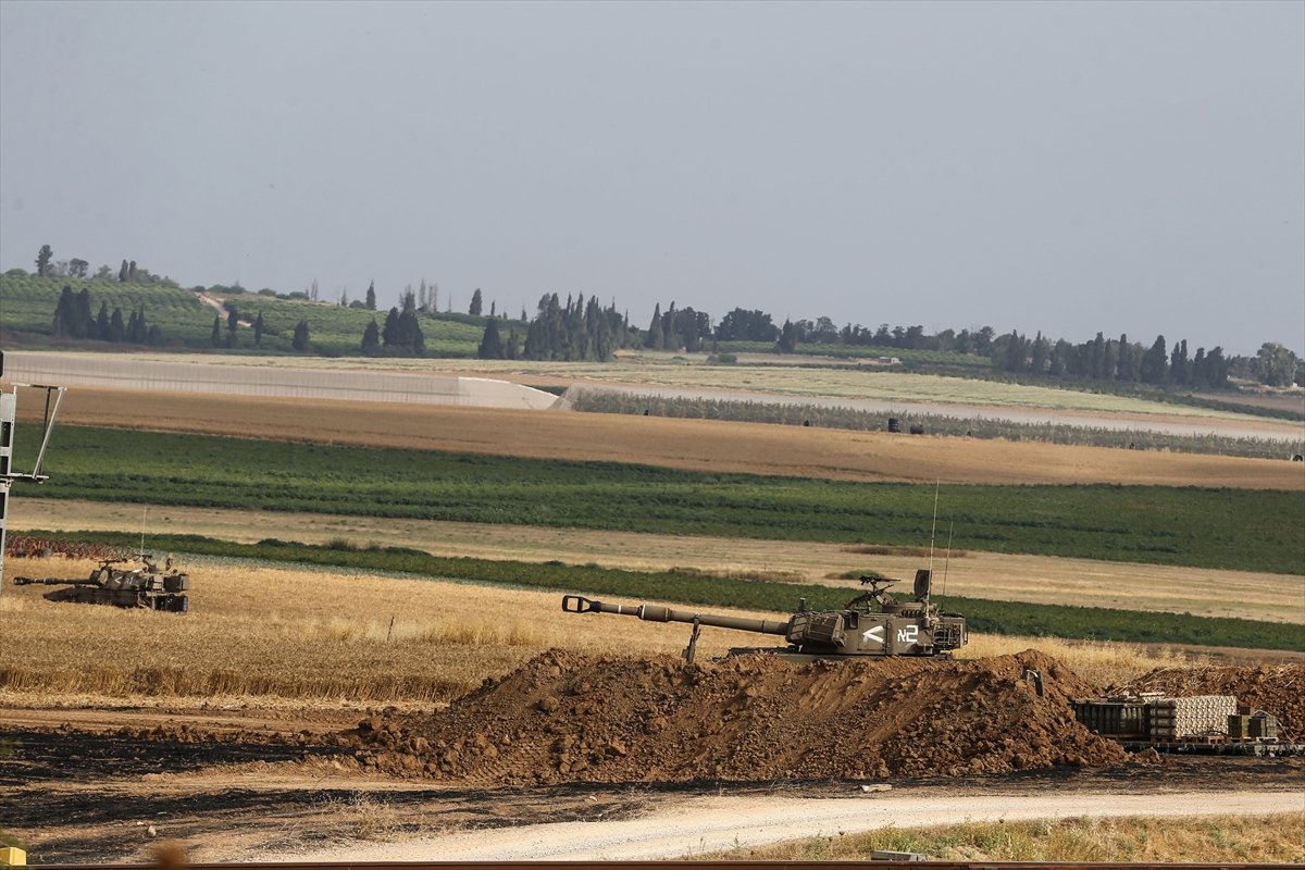Military build-up from Israel to Gaza border #6