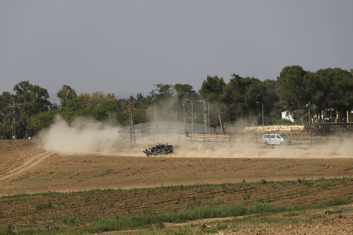 Military build-up from Israel to Gaza border #7