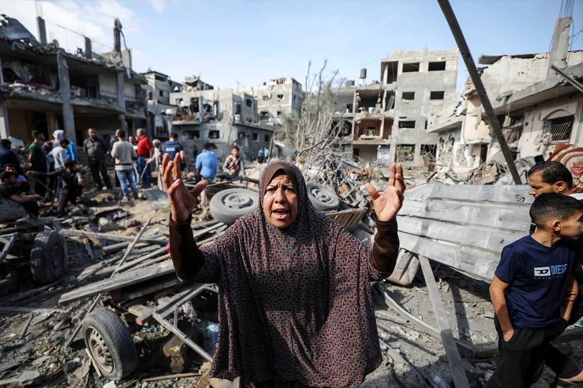 Gazze de 10 bin ev susuz kaldı #1