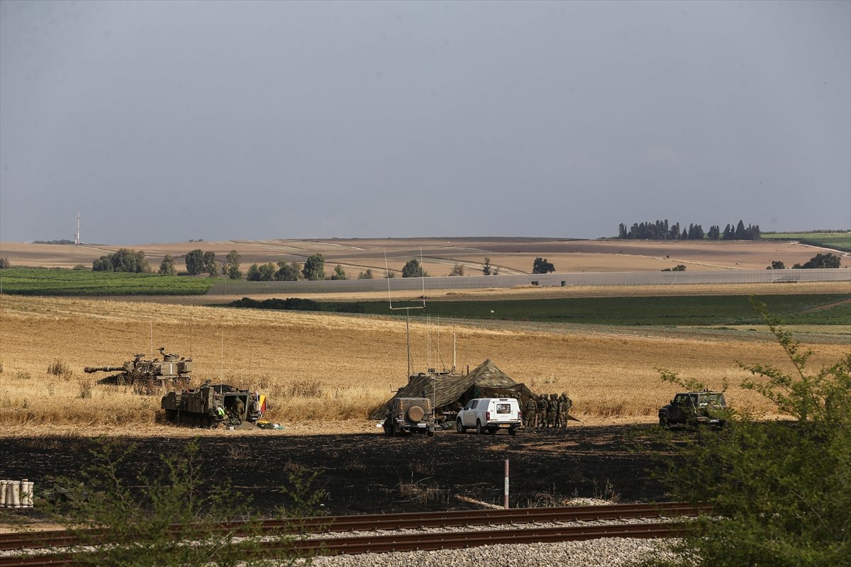 Military build-up from Israel to Gaza border #4