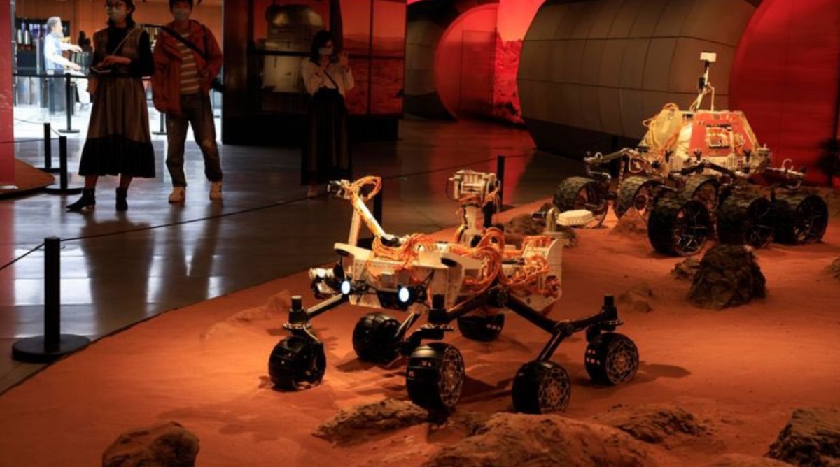 Çin in keşif aracı Mars a iniş yaptı #1