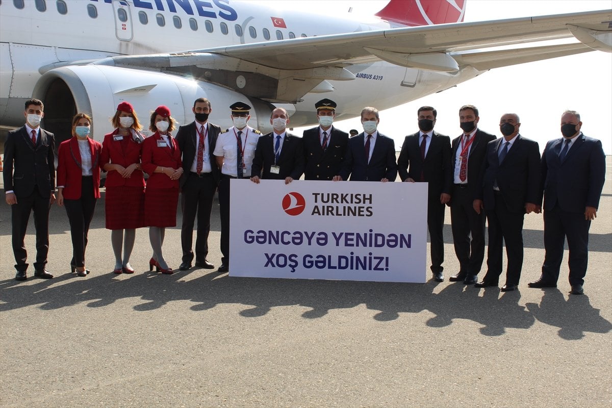Türk Hava Yolları, Gence-İstanbul seferlerine yeniden başladı #2