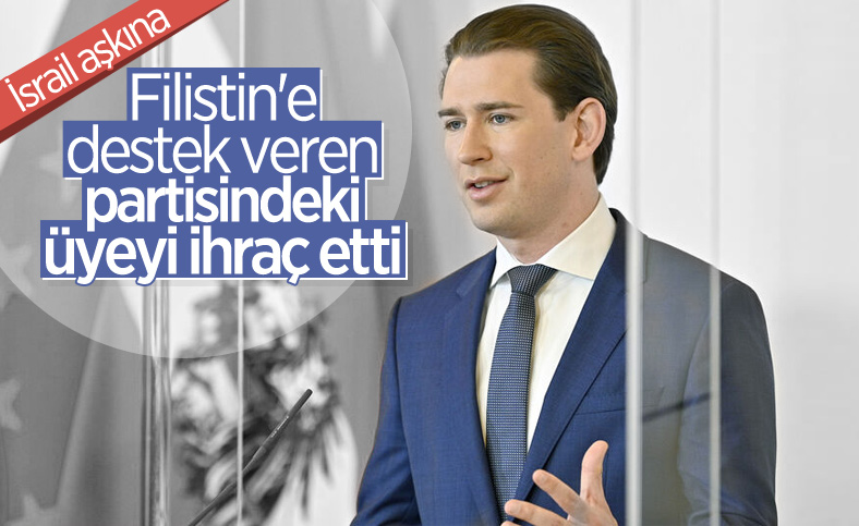 Sebastian Kurz'un partisinde bir siyasetçi, İsrail'i kınadığı için ihraç edildi