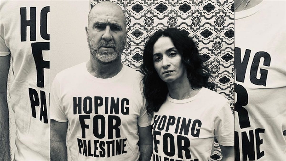 Cantona dan Filistin için yapılan kampanyaya destek #1