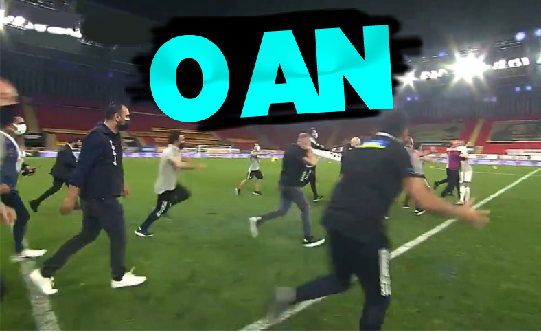 Beşiktaş'ın şampiyon olduğu an