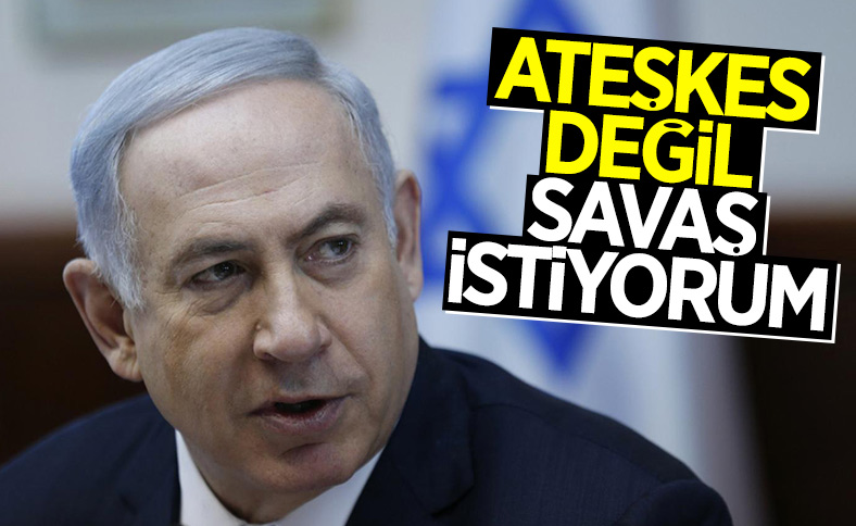 Netanyahu, Filistin'e yönelik saldırıların devam edeceğini söyledi
