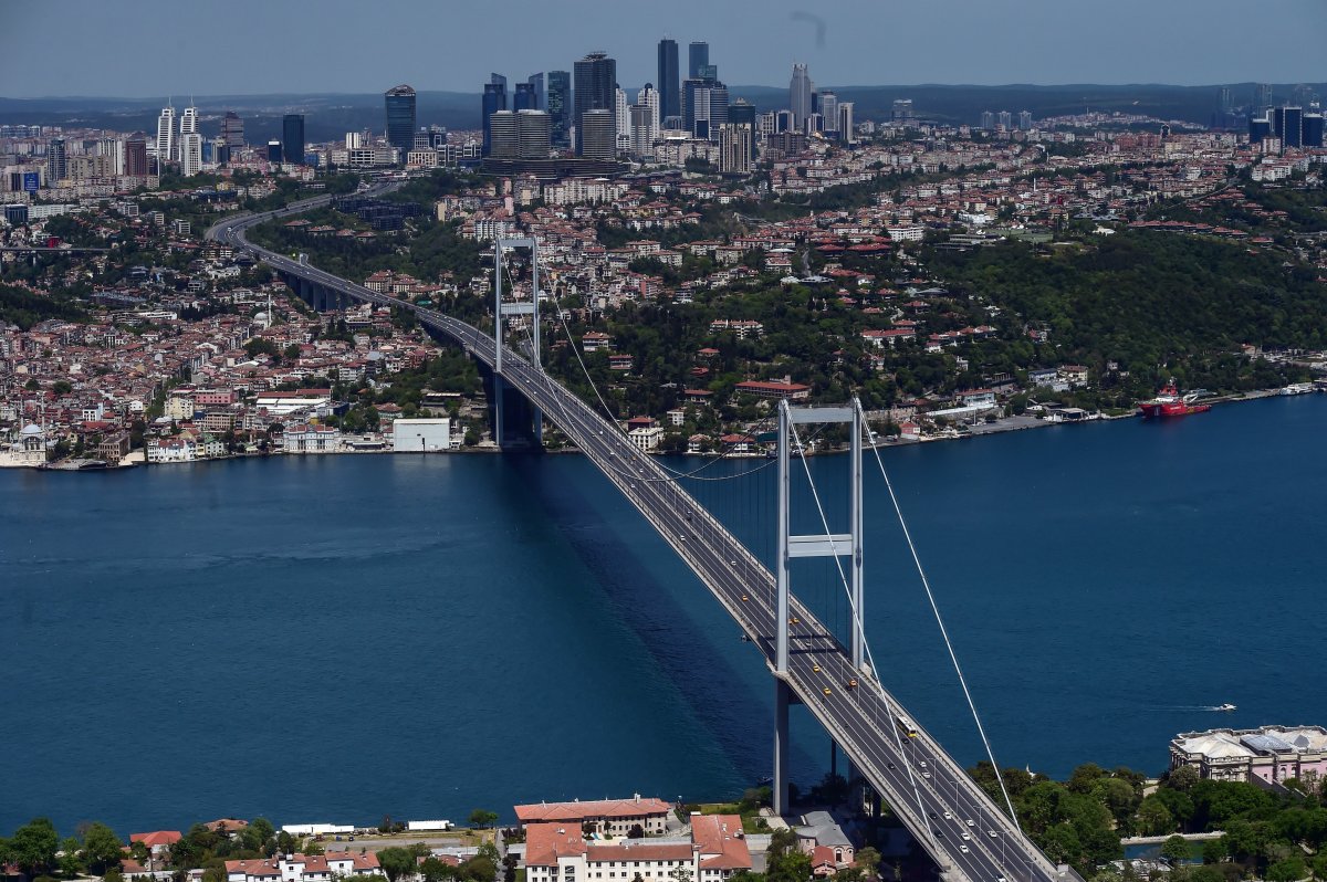İstanbul un tarihi ve turistik yerleri havadan görüntülendi #13