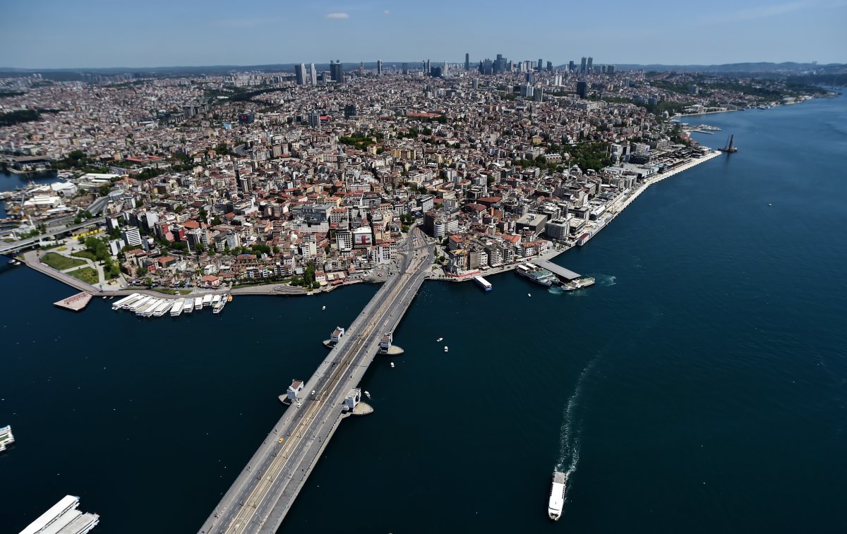 İstanbul un tarihi ve turistik yerleri havadan görüntülendi #2