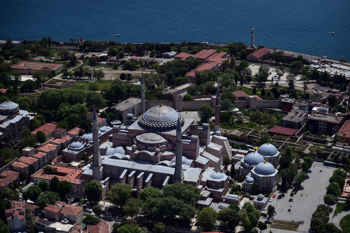 İstanbul un tarihi ve turistik yerleri havadan görüntülendi #3