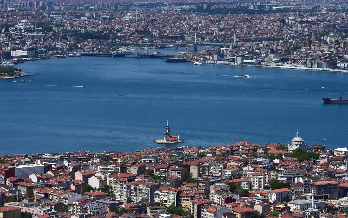 İstanbul un tarihi ve turistik yerleri havadan görüntülendi #1