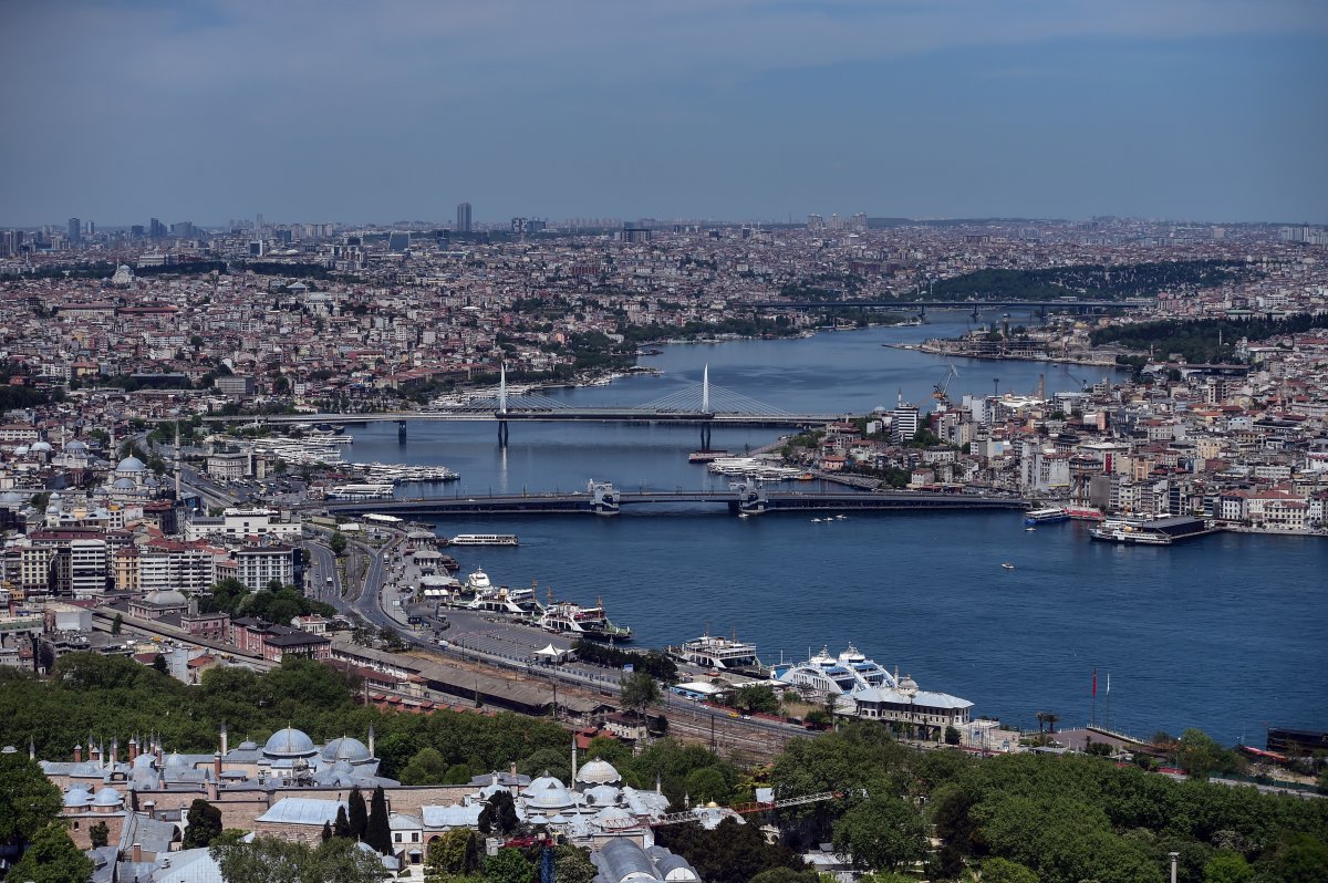 İstanbul un tarihi ve turistik yerleri havadan görüntülendi #7