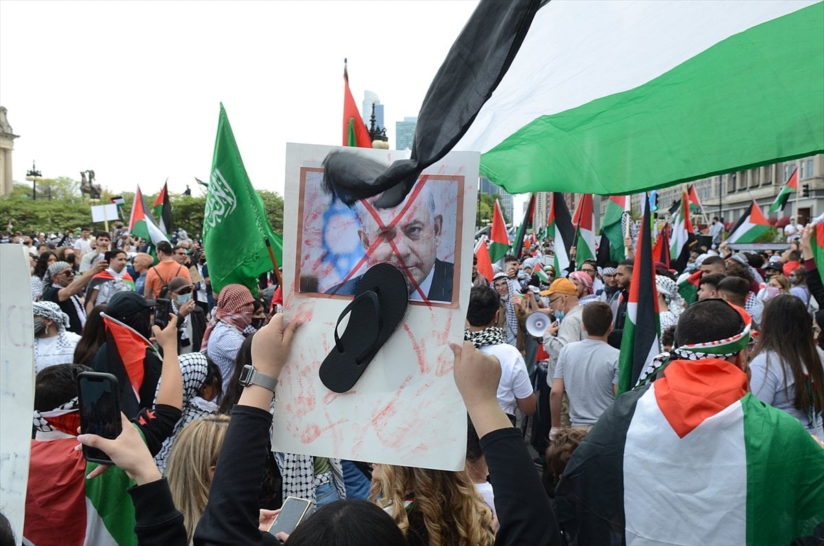 ABD de Filistin e destek gösterisi #3