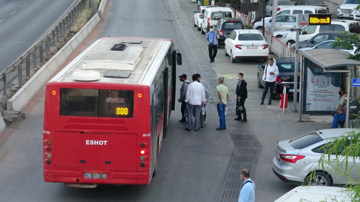 Tam kapanma sonrası İzmir de yoğunluk #4