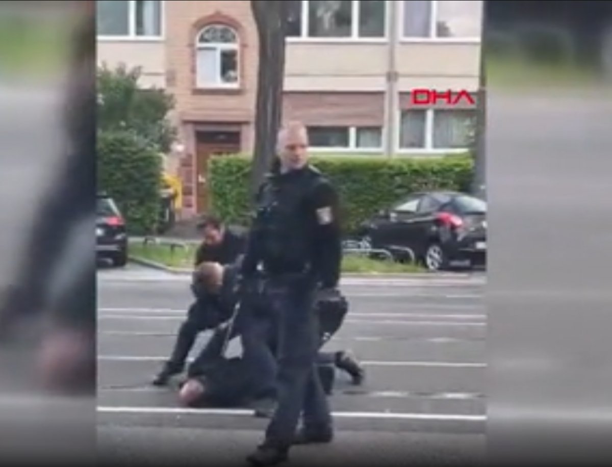 Alman polisi Türk vatandaşa şiddet uyguladı  #6
