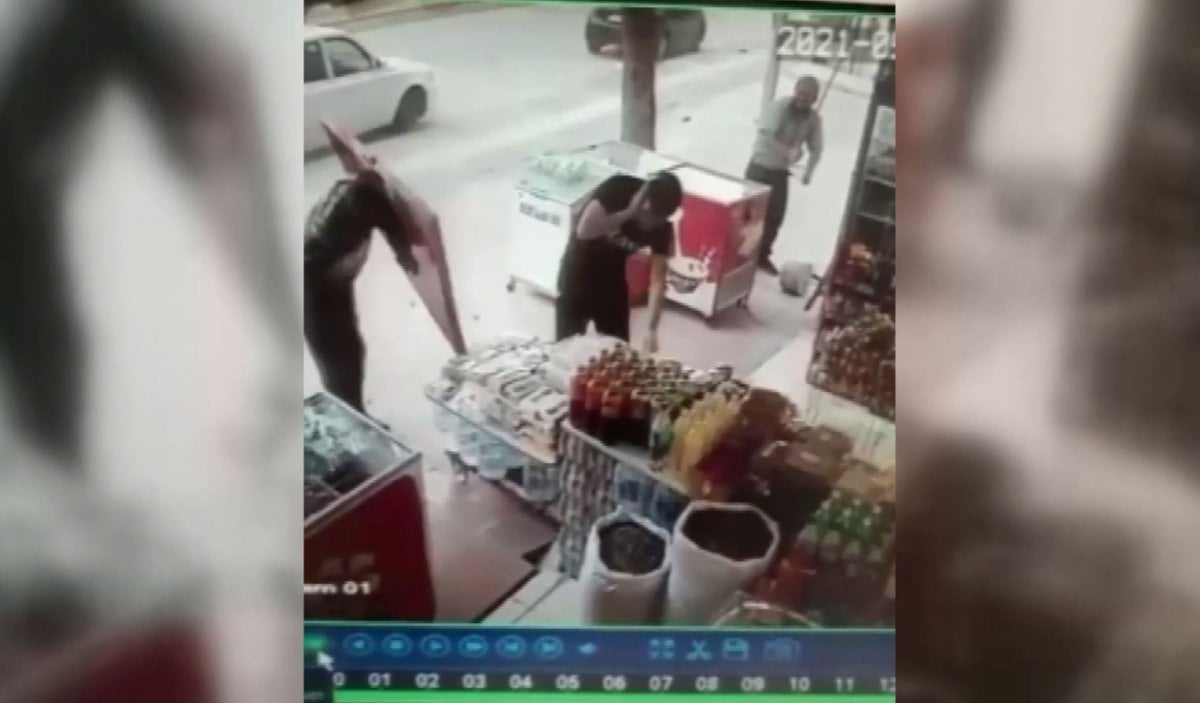 Ankaralı market çalışanlarının rüzgarla imtihanı #2