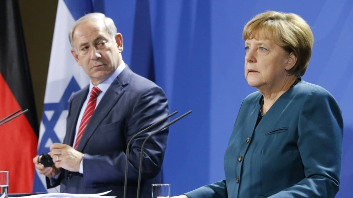 Merkel, Netanyahu ile görüştü #1