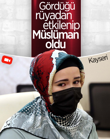 Alman genç kız, Türkiye'de Müslüman oldu