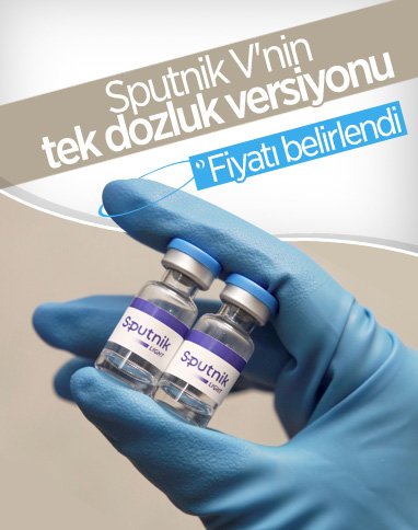 Sputnik Light koronavirüs aşısının satış fiyatı belli oldu