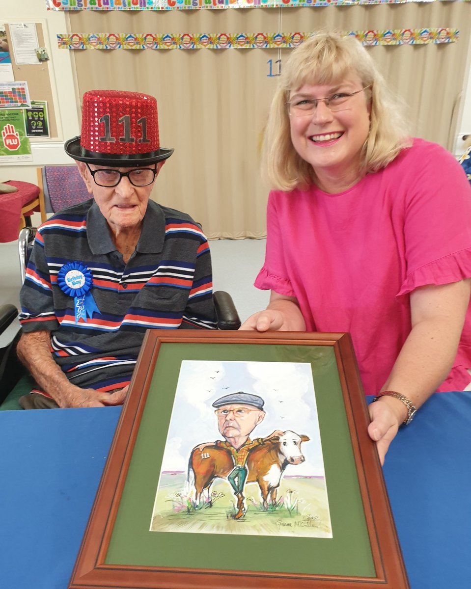 Australia's oldest man is 111 years old #1