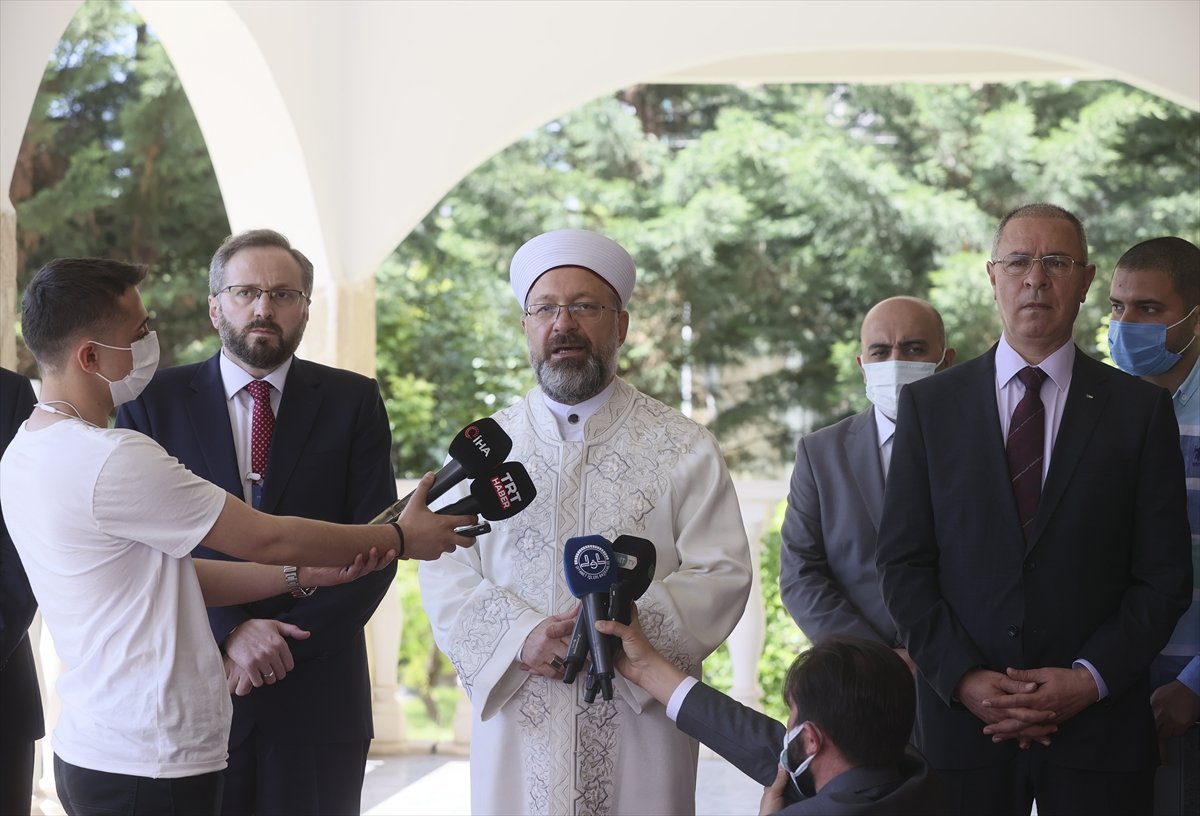 Ali Erbaş Bebek katili İsrail terörünün bir an önce durdurulması gerekiyor