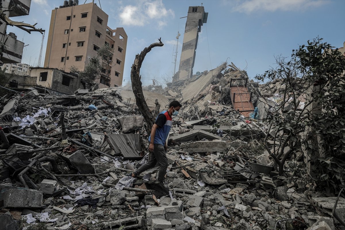 BM: Gazze de en az 52 bin kişi yerinden edildi #2